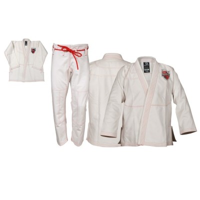 BJJ V 2 PRO SHIELD WHITE