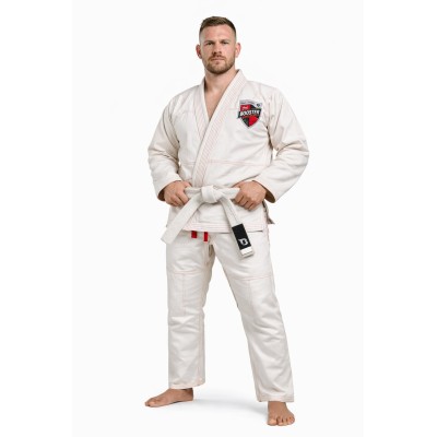 BJJ V 2 PRO SHIELD WHITE
